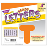 Trend Enterprises Orange 4" Casual Uppercase Ready Letters®, PK6 T475